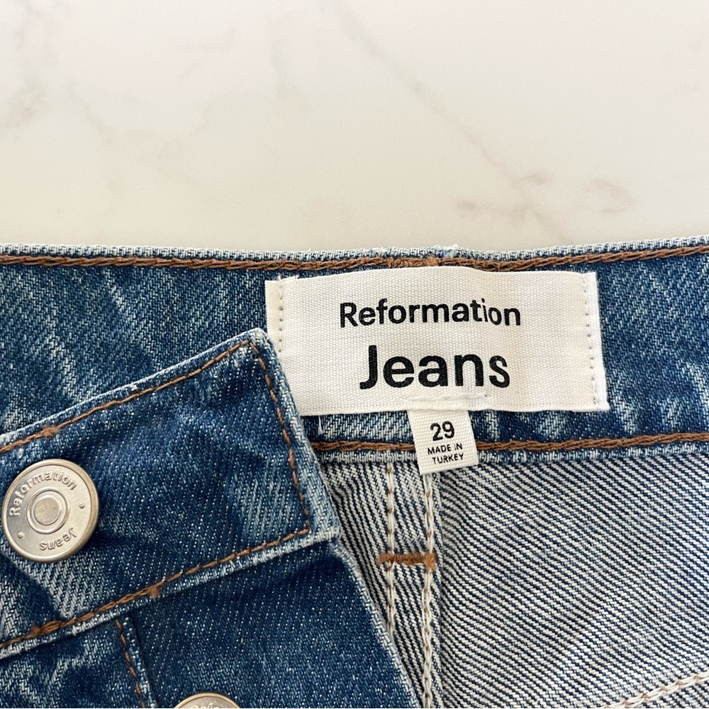 Reformation Cynthia High Rise Jeans - Picture 6 of 7